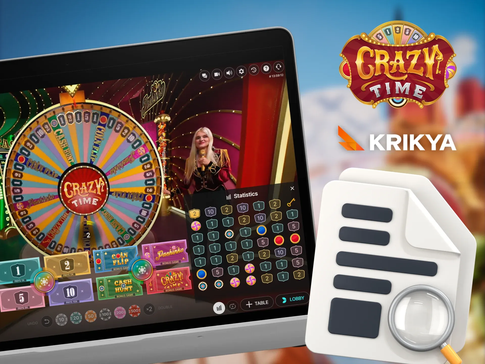 Crazy Time Registration